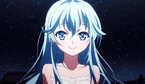 chris wetherbee recommends Anime Girl Blue Hair Gif