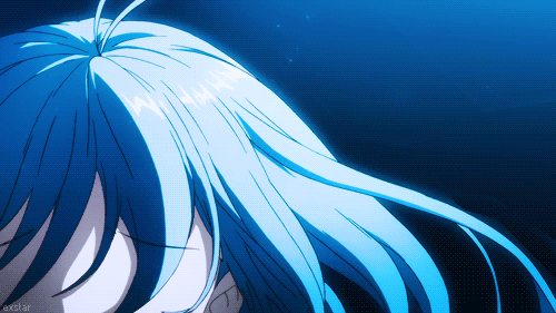 chuck mobbs share anime girl blue hair gif photos