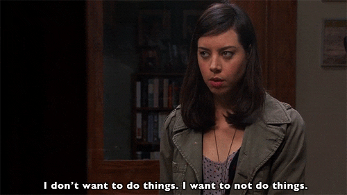 aida nicolas recommends april ludgate eye roll gif pic