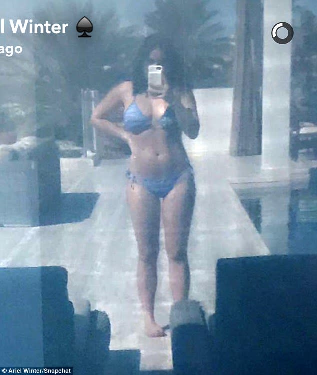 Best of Ariel winter snaps