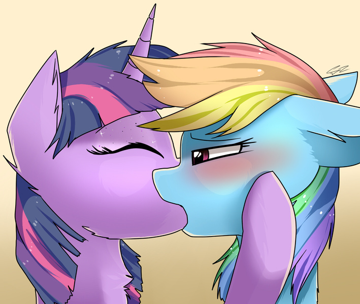 bhe co recommends rainbow dash kiss twilight pic