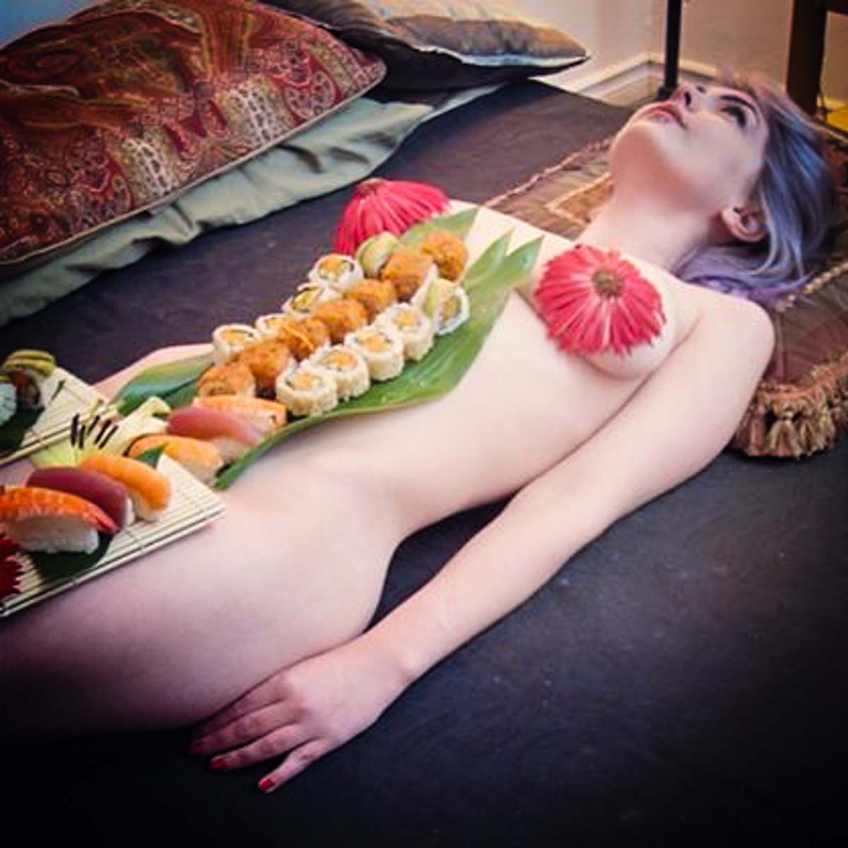 arzu huseynova recommends naked women with food pic
