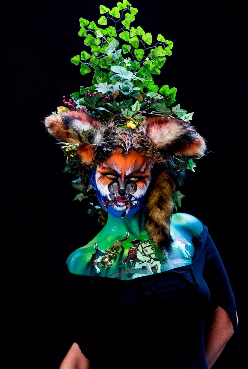 dashun curry share world body painting festival 2015 photos