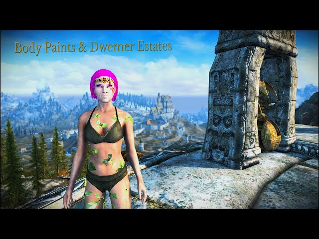 skyrim body paint mod