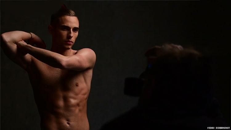 deon bright add adam rippon bulge photo