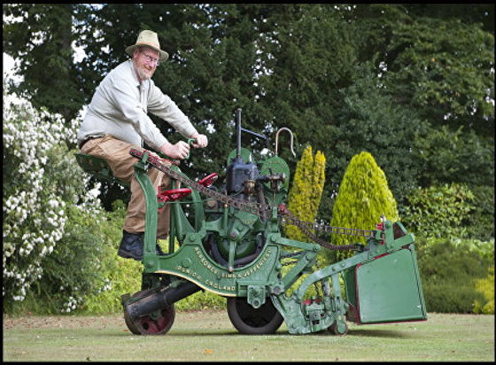 chris perera add antique lawn mowers for sale photo