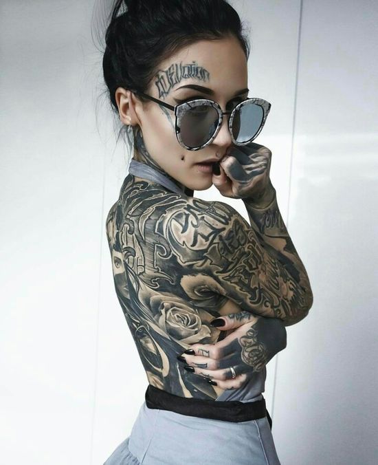 Beautiful Tattoo Models Female in jeddah