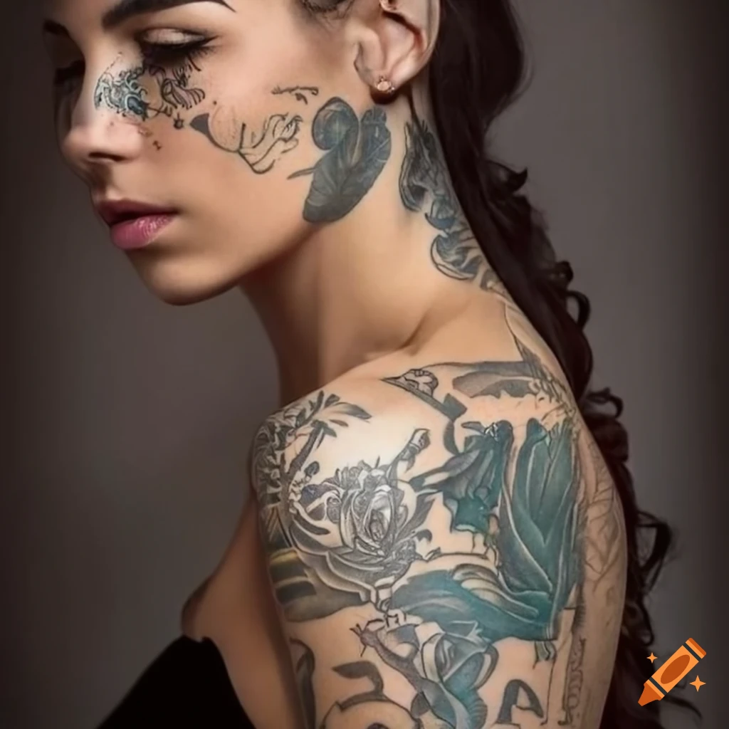 andrew minogue add beautiful tattoo models female photo