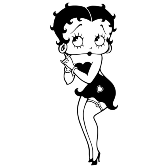 Betty Boop Images massive dildo