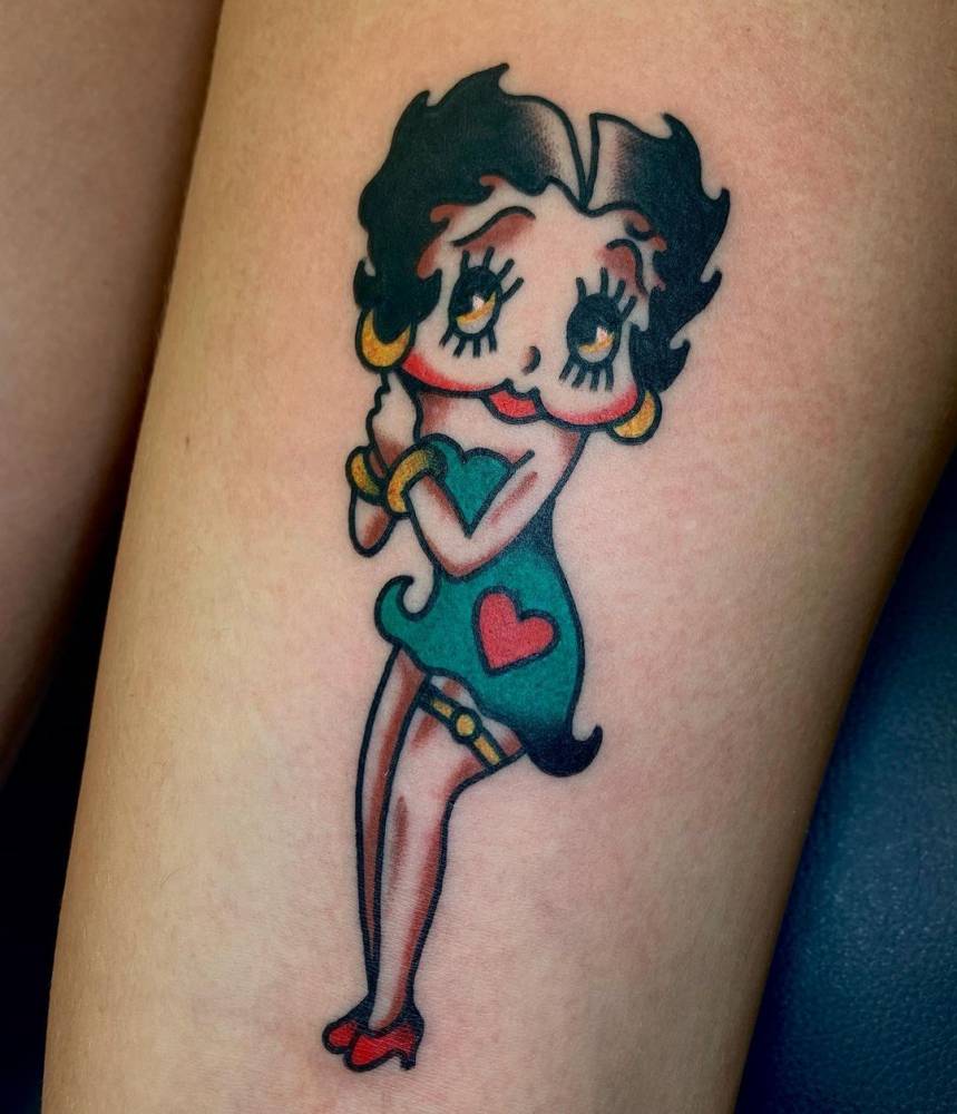 betty boop tattoo