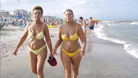 beulah barker recommends Thick Granny On Beach Porn