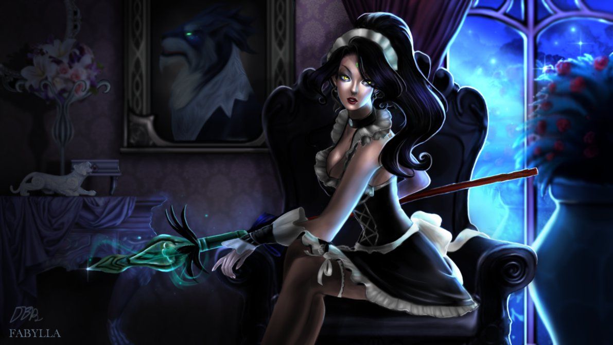 carolina yumi recommends French Maid Nidalee Fan Art