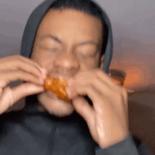 diana weed recommends black guy eating chicken gif pic