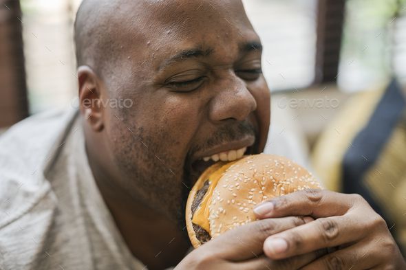 cassie hansen recommends Black Man Eating Hamburger