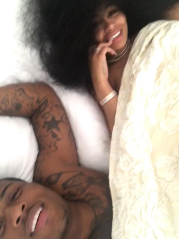 Blak Chyna Naked bodybuilding fisting