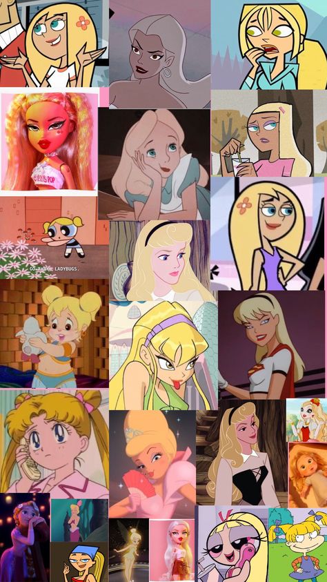 ashley grand lienard share blonde hair blonde cartoon character photos