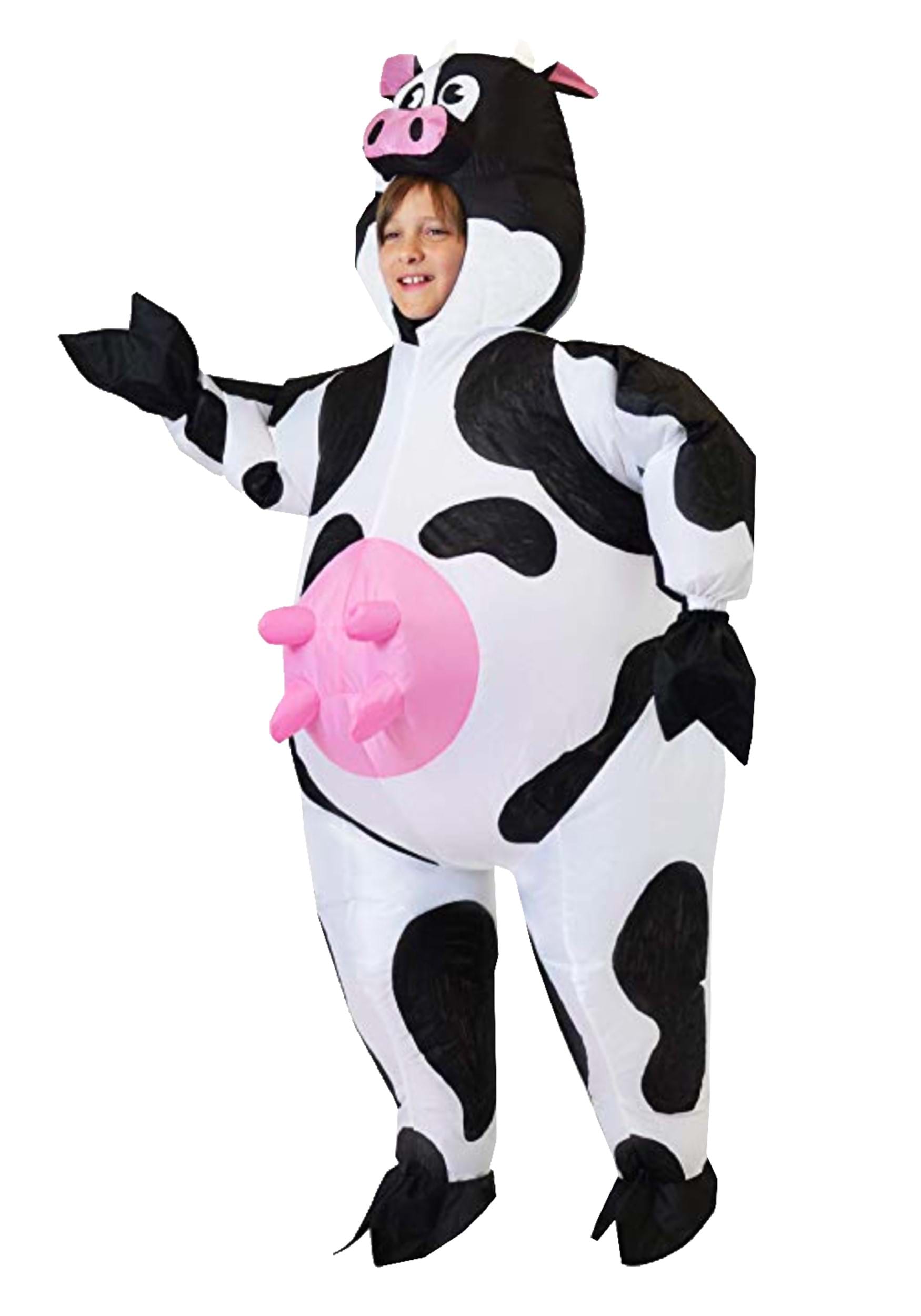 bryan archie add photo blow up cow costume