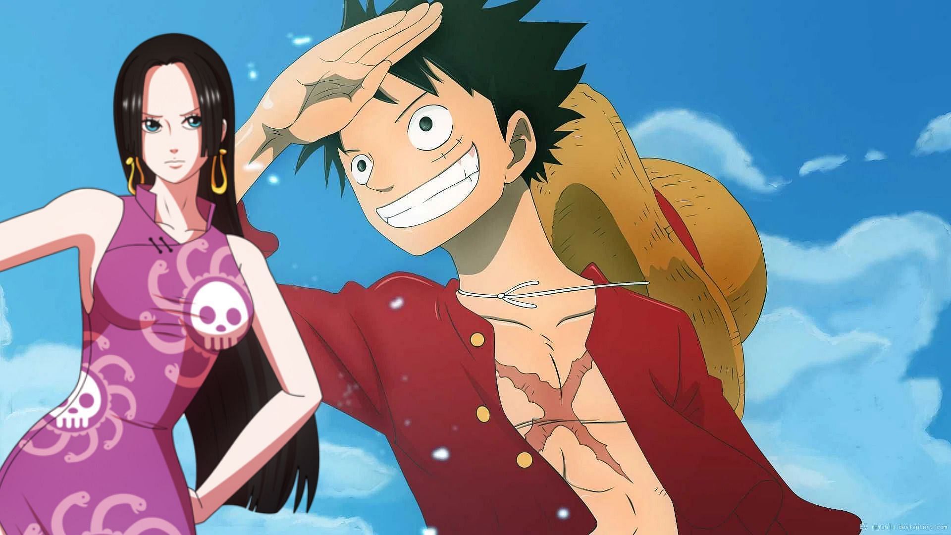 bridget heins recommends boa hancock vs luffy pic