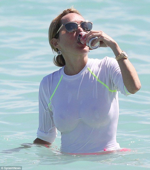 alison leadbetter share braless wet t shirt photos