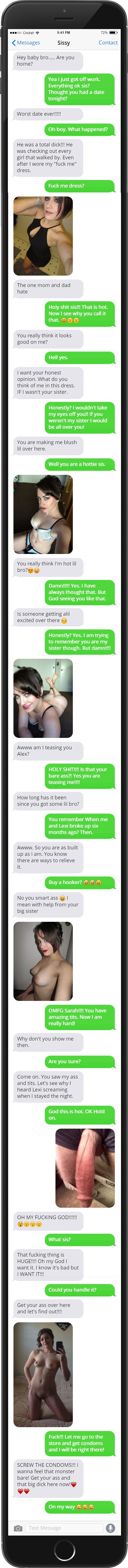 Brother And Sister Sexting college boobs