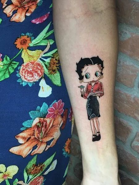 abhijit prakash recommends betty boop tattoo pic