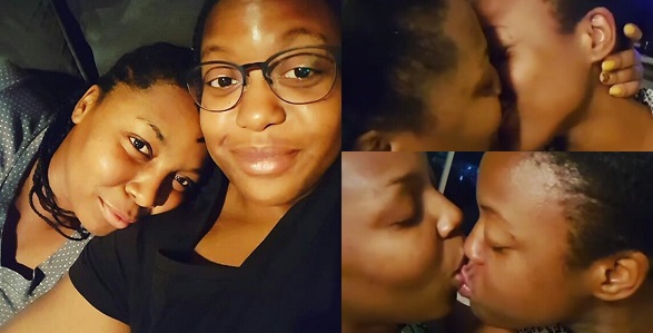 Best of Lesbians kissing instagram