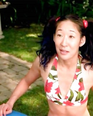 amy leary recommends Sandra Oh Tits