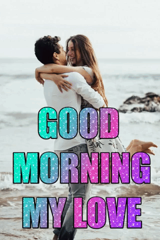 Best of Good morning my love kiss gif images
