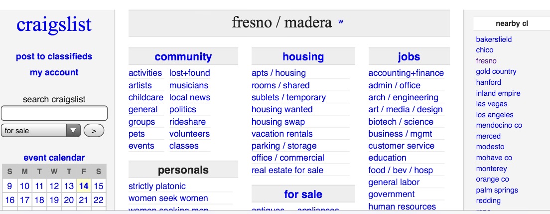 jobs in bakersfield craigslist