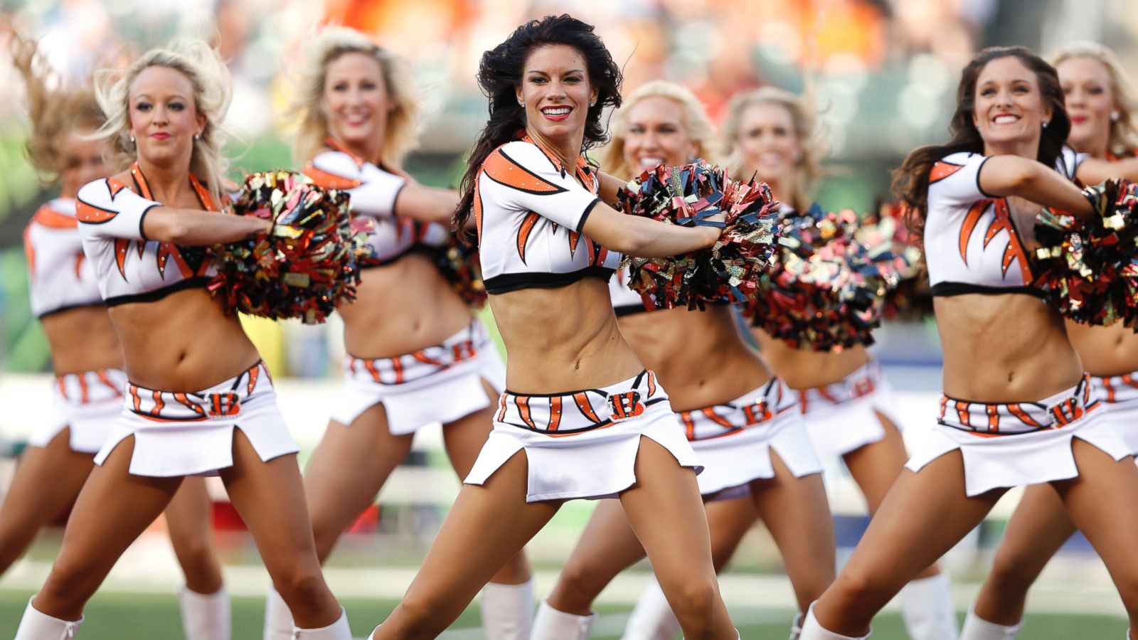 Cheerleaders Wearing No Panties female warrior