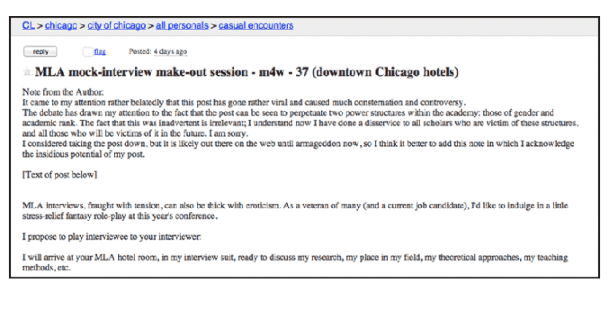 anisa love recommends Craigslist Chicago Casual Encounter