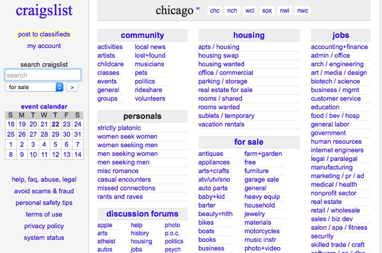 cate dean recommends Craigslist Chicago Casual Encounter