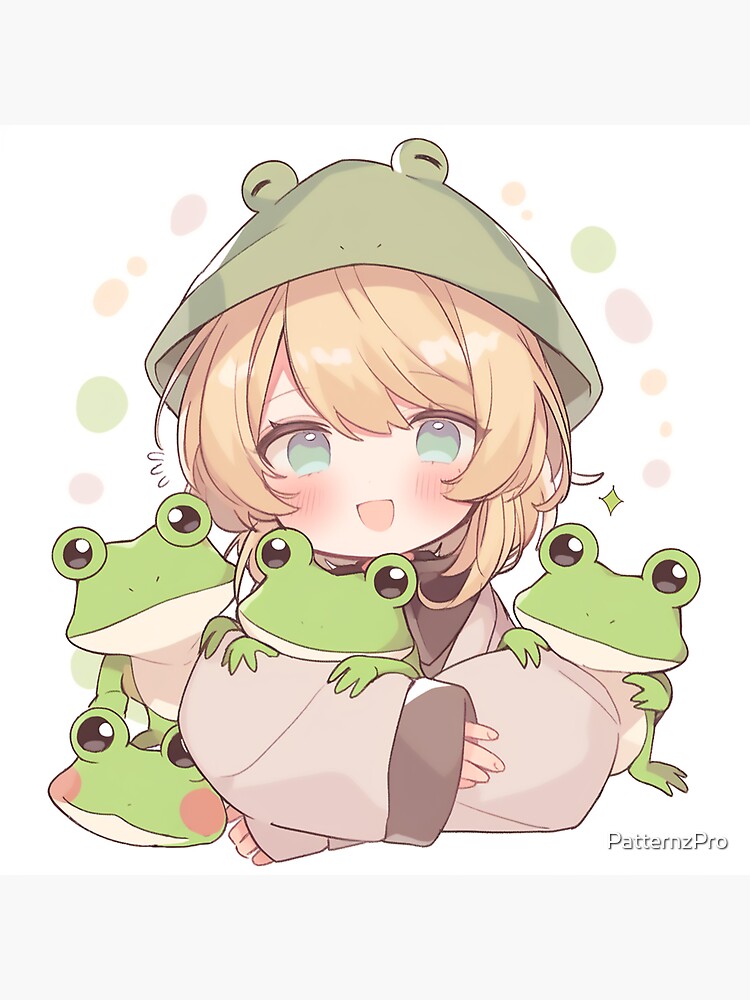 brian striker add cute anime frog photo