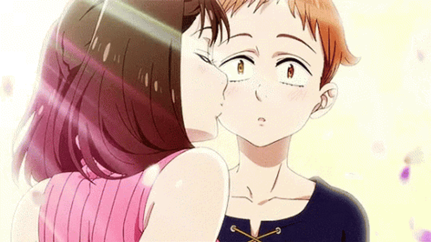 Cute Anime Kiss Gif shop canada