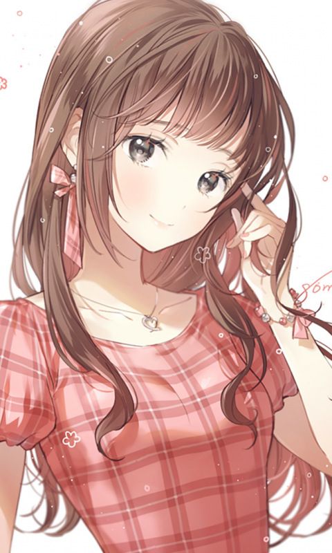 addison plummer add photo cute brunette anime girl
