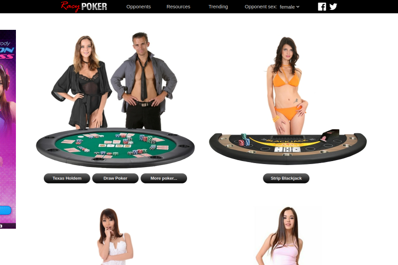 racy poker texas holdem