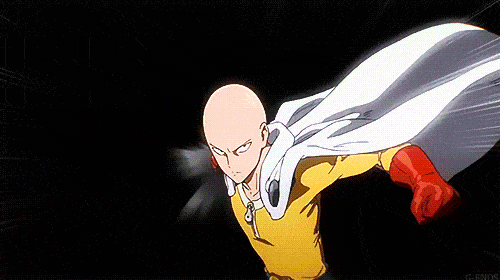 david prater add one punch man serious punch gif photo