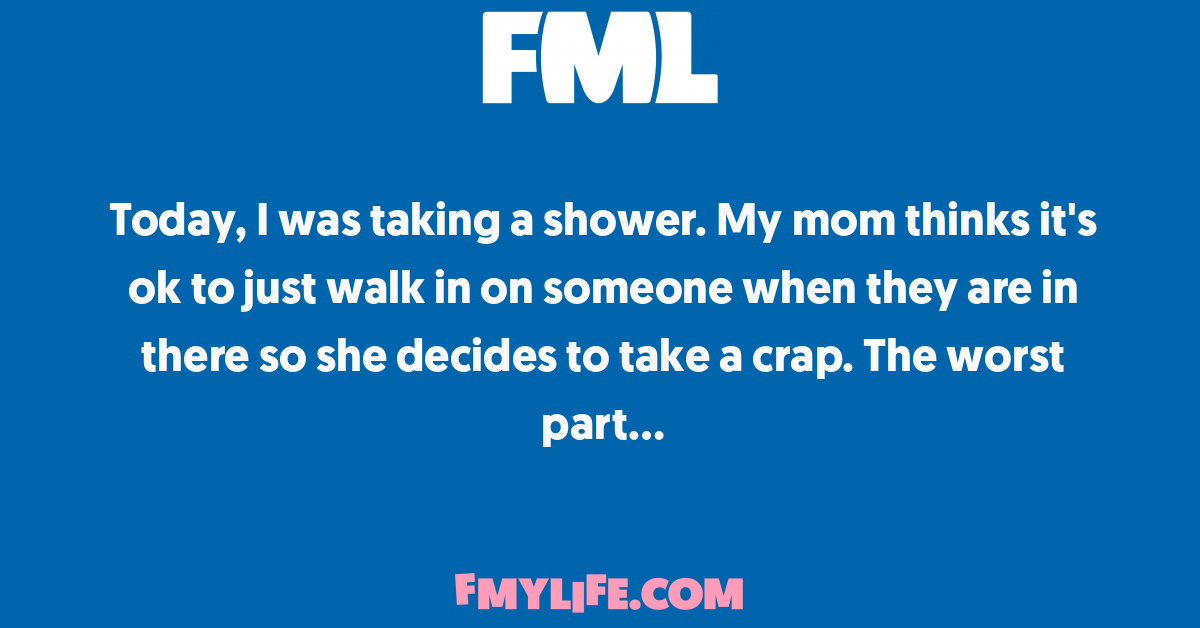pictures of my mom in the shower