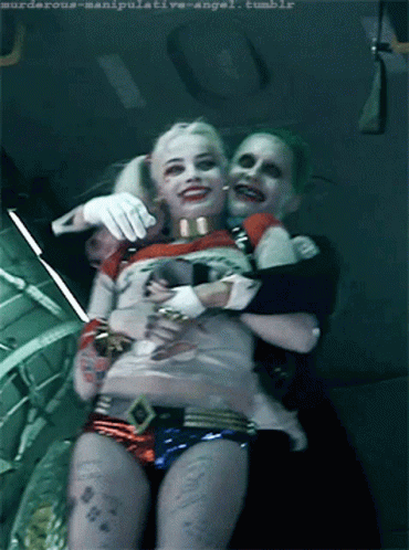 andrea alfred recommends harley and joker gif pic