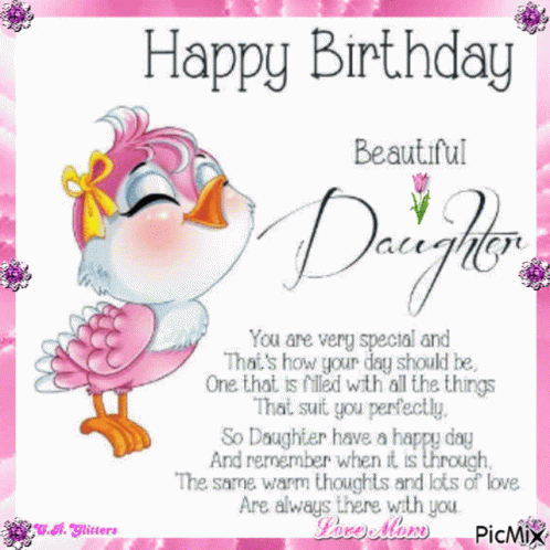 ahmad abdul matin recommends Dear Daughter Happy Birthday Daughter Gif