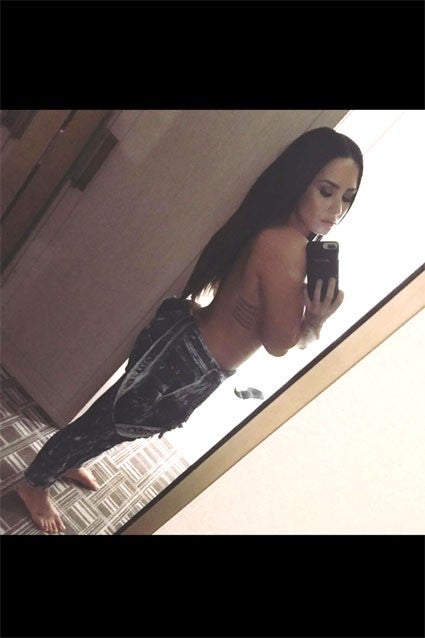 cari morrow add photo demi lavato topless