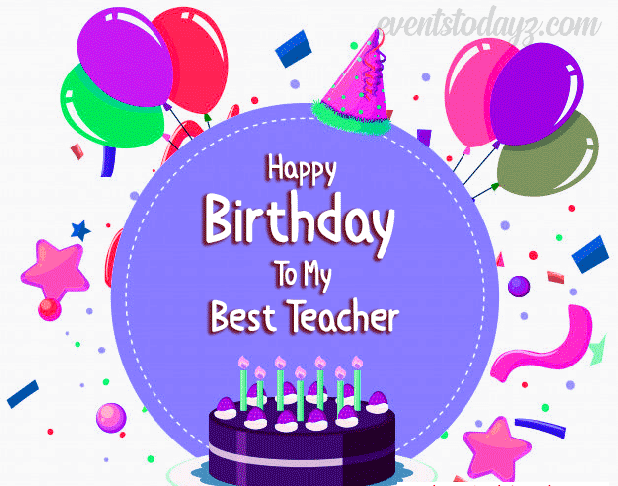 amy caldera recommends Happy Birthday Teacher Gif