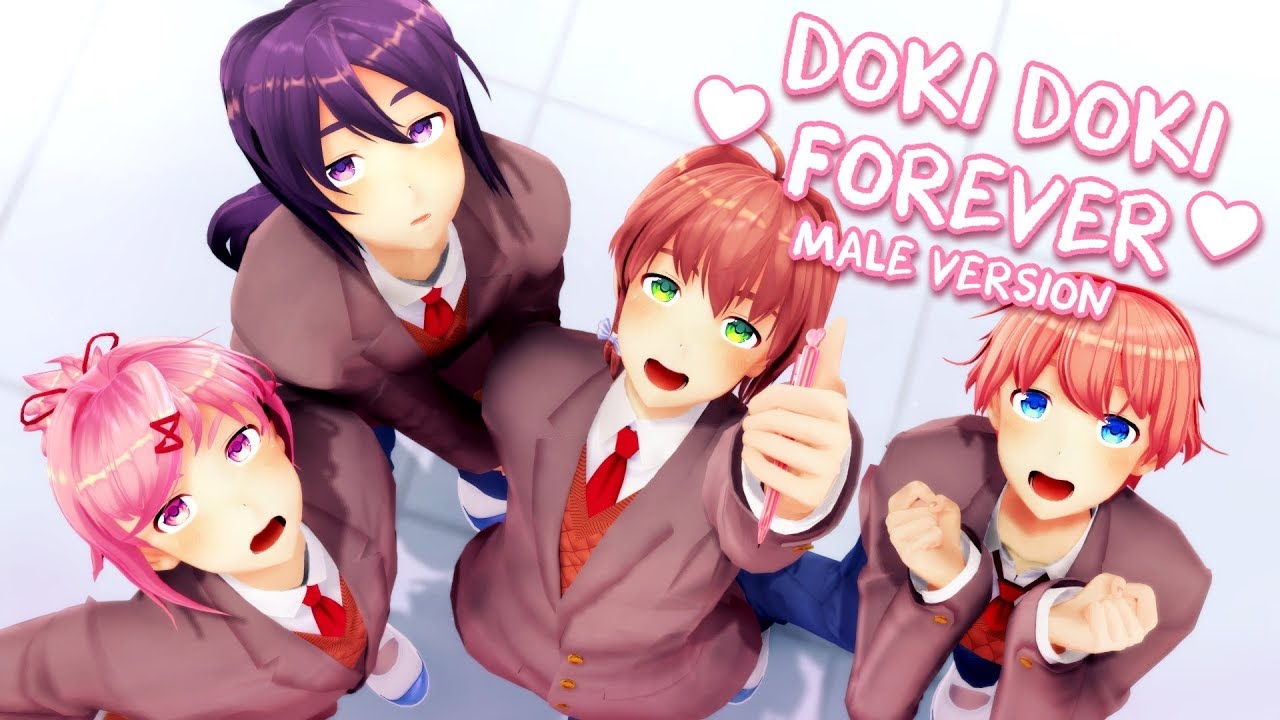 ari dora recommends doki doki literature club mmd pic