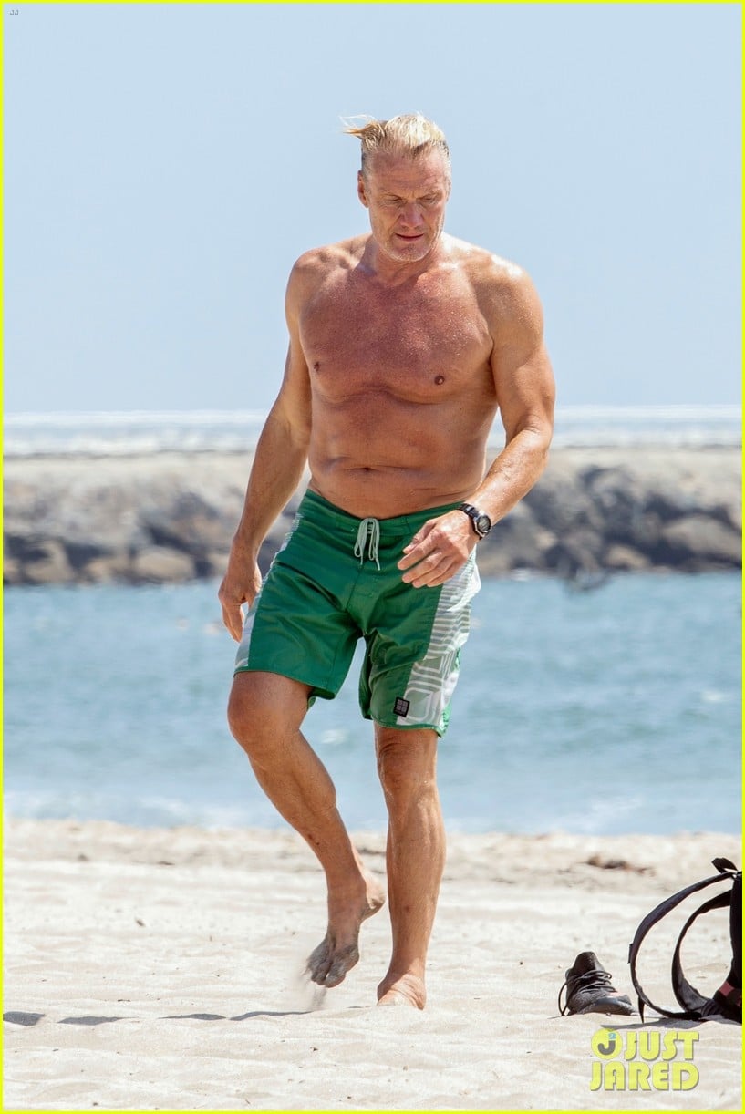 bj b add photo dolph lundgren shirtless