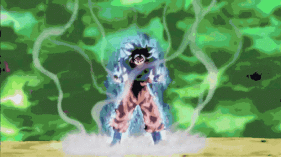 arianna ari recommends Dragon Ball Z Power Up Gif