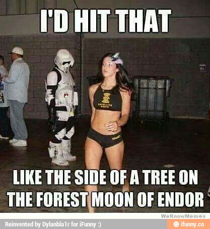 abdulla abuamro recommends hit that like a tree on endor pic