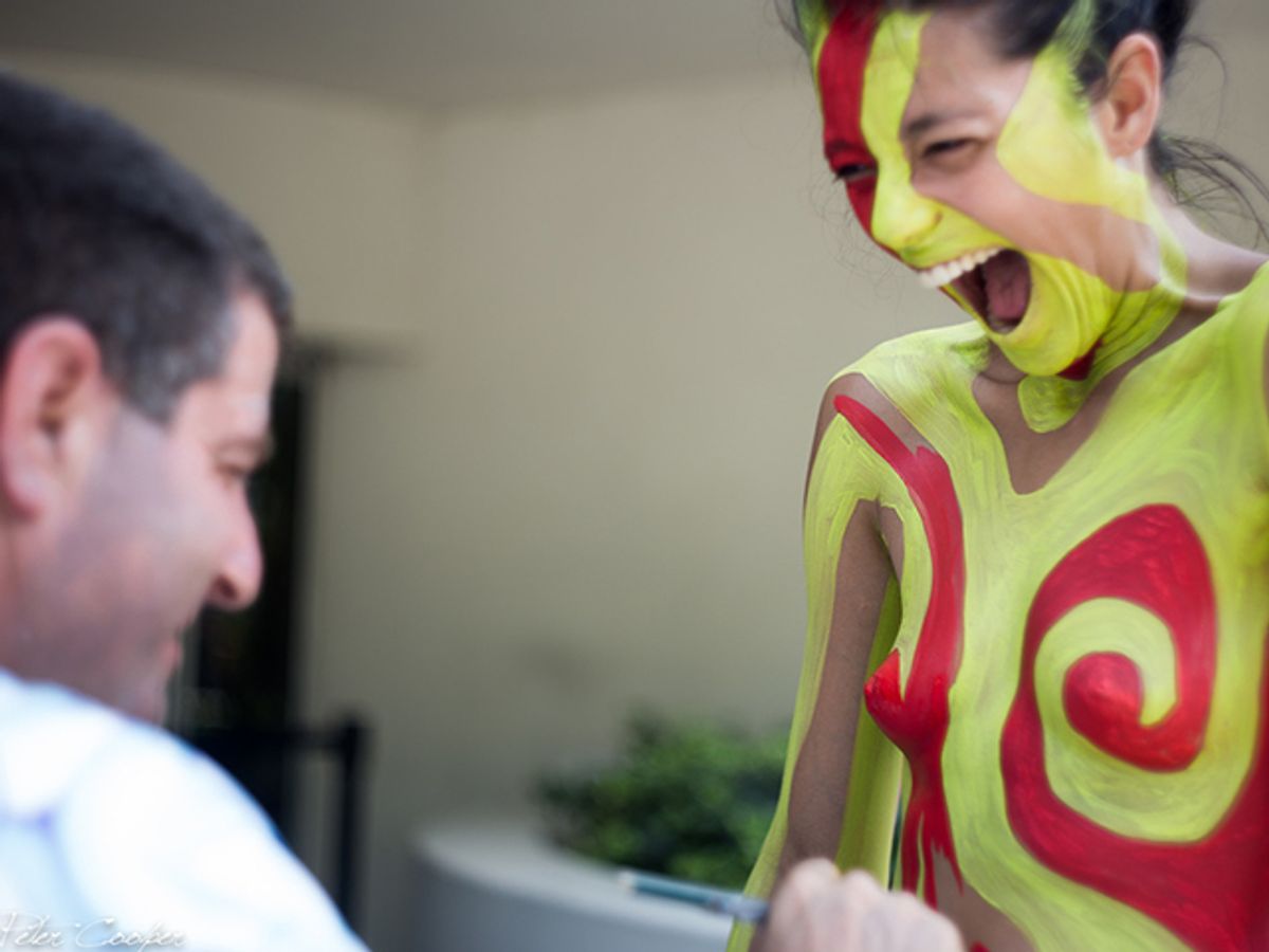 cesar virgen recommends Nude Body Painting Pictures