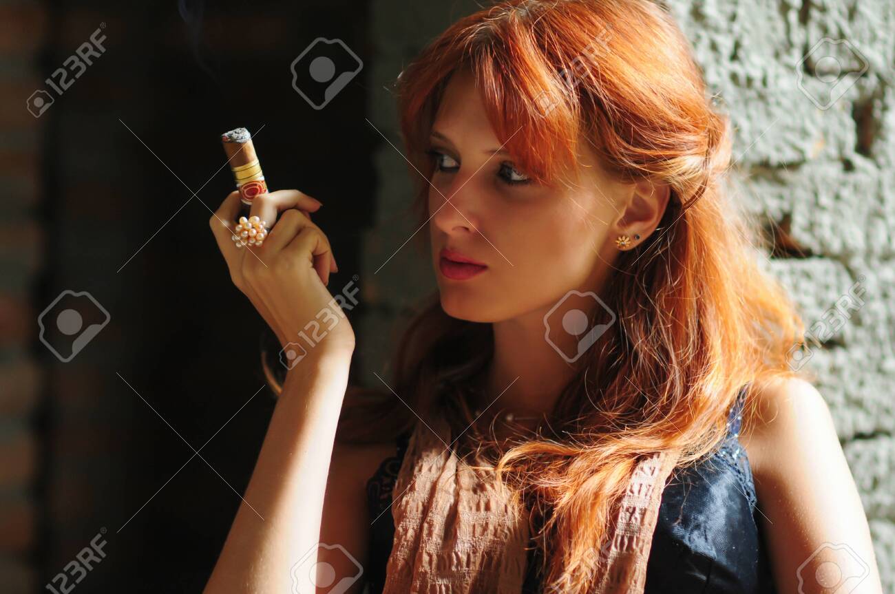 darnel pitt recommends red headed woman with a cigarette pic