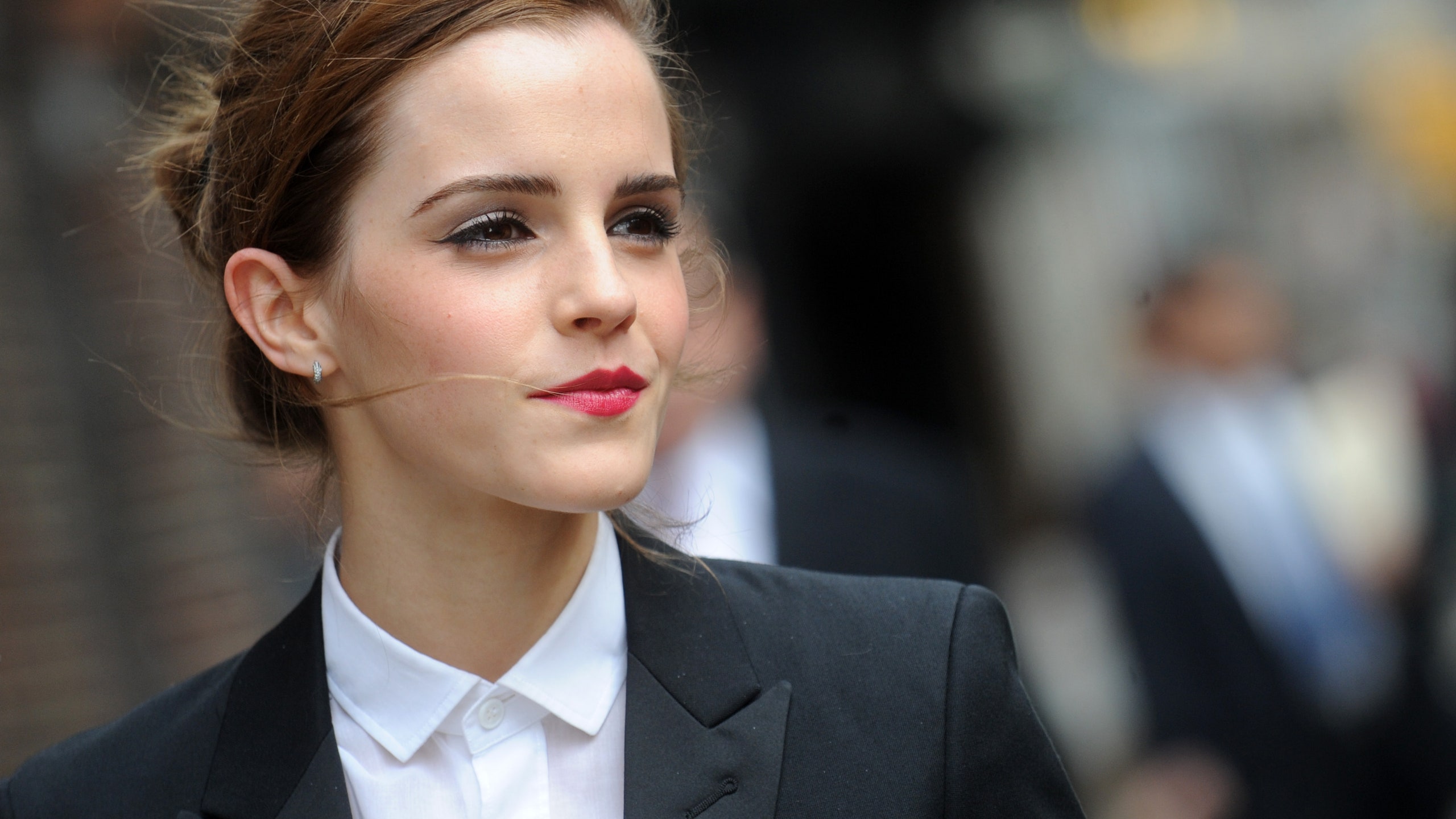 Best of Emma watson down blouse