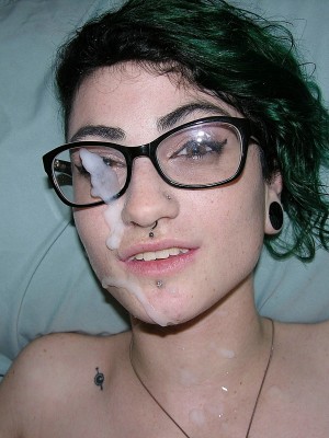 Emo Girl Cum Facial groom porn